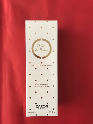 Caron Delire De Roses Edp 100ml  New Sealed Rare Discontinued