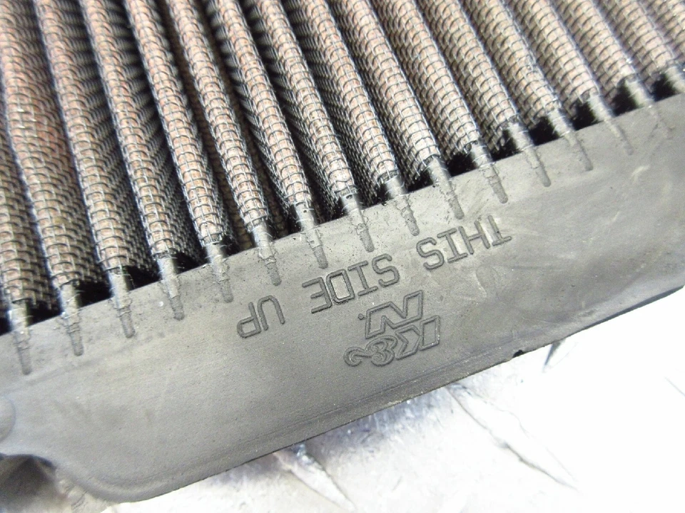 03-04 Suzuki GSXR 1000 GSXR1000 KN K&N filtro de aire admisión funciona Foto 4 de 4