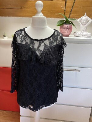 Laura T. Pulli Bluse Damen 38/40 M/L Mädchen Pullover Maße in Beschreibung Top