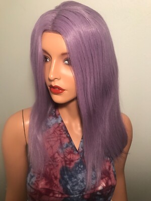 NWT Fashion Violet Long Straight Layered Cut Motown Lace Front Wig