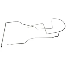 Classic Tube Fuel Line Tank To Pump Stainless Steel 3/8" Two-Piece Mustang V8...