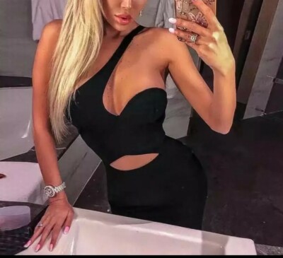 Women's Black Bandage Bodycon One Shoulder Cut Out Elegant Party Dress Size M