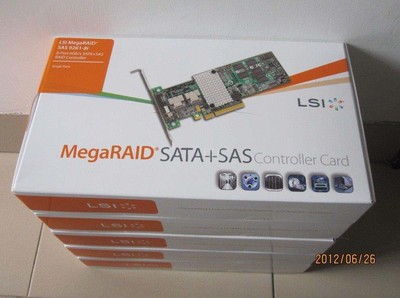 LSI MegaRAID SAS 9361-8i SGL LSI00417 RAID LSISA3108 