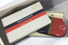 Vintage Roberta Di Camerino Pouch Kiss Lock Case Coated Designer Coin Purse Rare