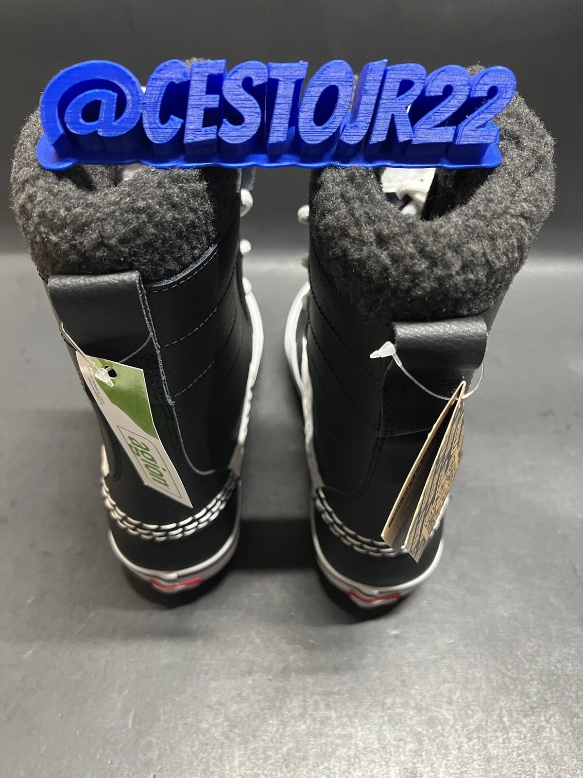 STIVALE VANS STANDARD MTE FODERATO IN PILE INVERNALE OUTDOOR NERO GOMMA ANATRA TAGLIA 4 WMN 5 5