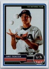 2023 USA Stars and Stripes RC Card # 39 James Tronstein Optichrome Basic Series
