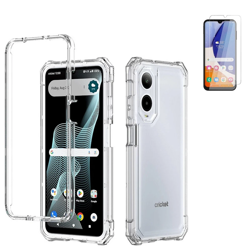 AT&T Verge Cricket Icon 6 Shockproof Full-Body Protective Phone Case  