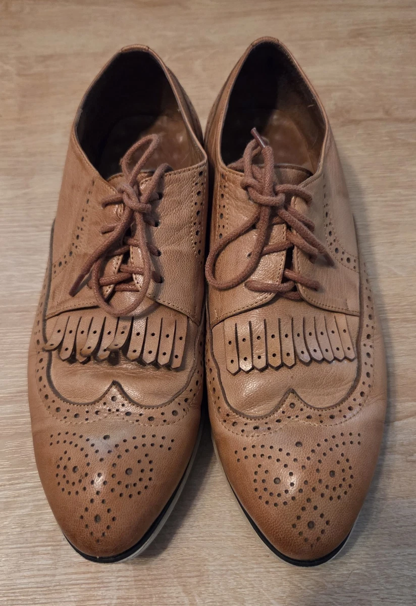 Vero Cuoio Brown Dress Shoes Oxford for Men for sale | eBay display picture 1