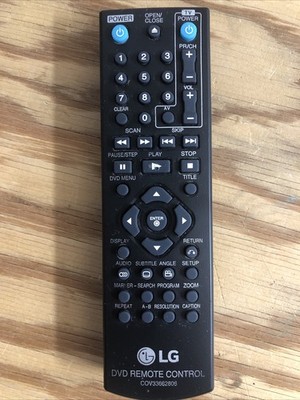 LG COV33662806 Remote Control for DP132 DP132H Pre-owned 
