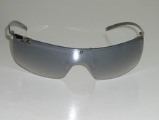 GUCCI ITALY GG2003/S SGN/SMK 56 14 BROWNISH GRAY SLEEK WRAPS RIMLESS SUNGLASSES