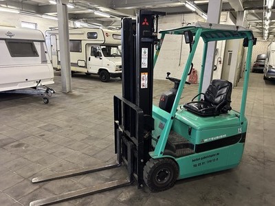 Elektro Gabelstapler Mitsubishi Almere Bj. 2007, 1500kg, 915h - MwSt. ausweisbar