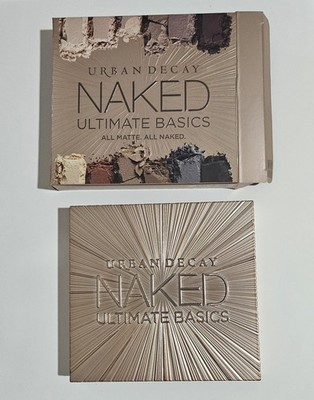 NIB URBAN DECAY NAKED ULTIMATE BASICS 12 COLOR EYESHADOW PALETTE BRUSH AUTHENTIC