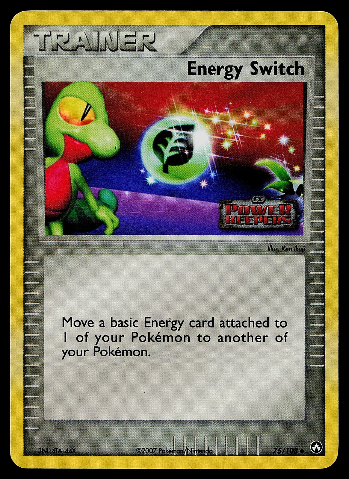 Pokemon Card - Energy Switch Power Keepers 75/108 Reverse Holo Stamped