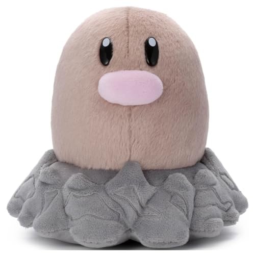 TAKARATOMY ARTS I choose you! Pokémon Get Plush Doll Diglett Width 15cm