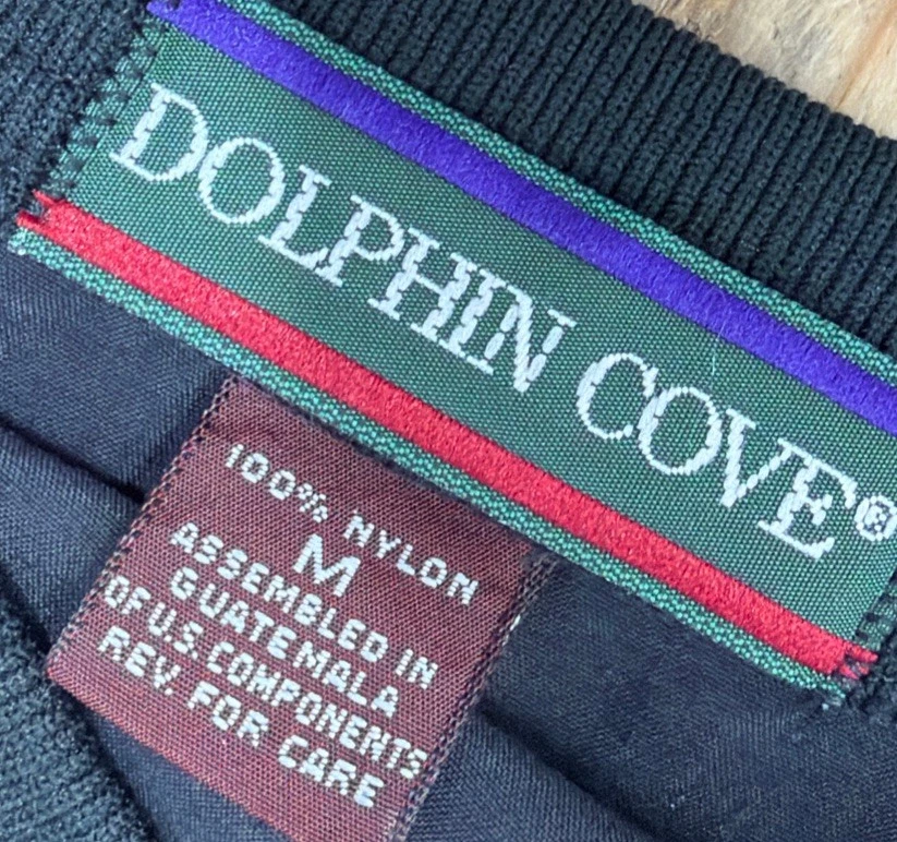 Vintage Chevrolet Racing Lightweight Pullover Black Dolphin Cove Jacket Medium - Image 3 of 4