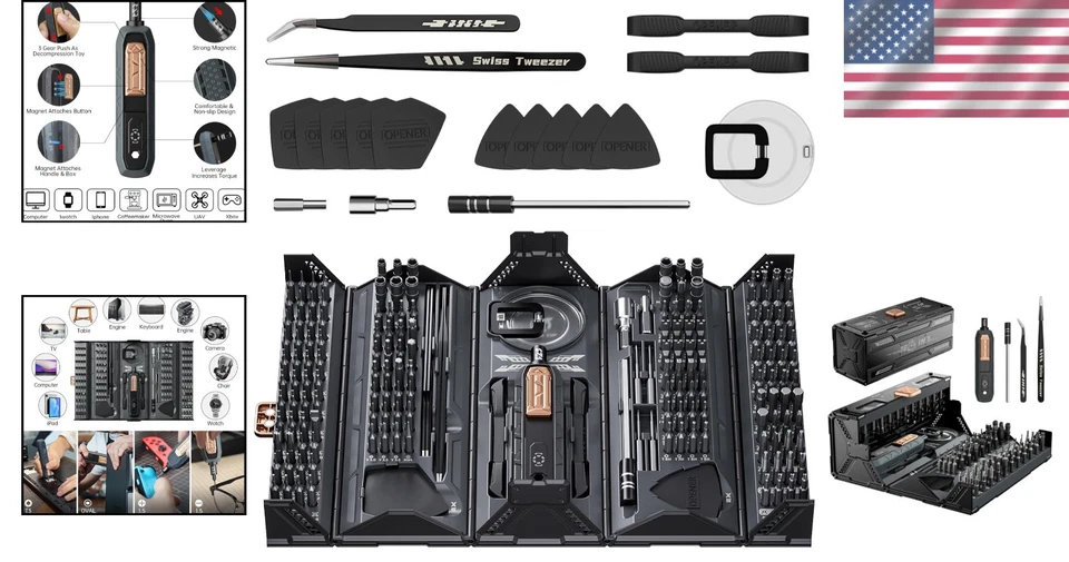 Precision Screwdriver Set for DIY Electronics Repair - Image 2 of 4