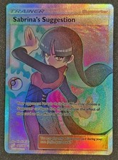 Pokemon Sabrina’s Suggestion 181/181 Full Art Ultra Rare Sun & Moon Team Up NM on eBay
