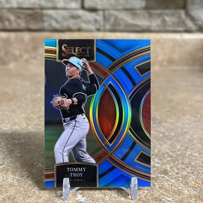 #ad #ad Tommy Troy 2024 Panini Select Light Blue Prizms 024 199 SP 🔥 Arizona $5.99