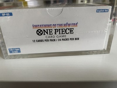 one piece op05 english booster box Challenge your friends or card collectors in exciting strategic duels One Piece OP05 Awakening of