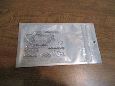 INKY STAMPER RALPH & ROSIE VINTAGE TRUCK STAMP SET