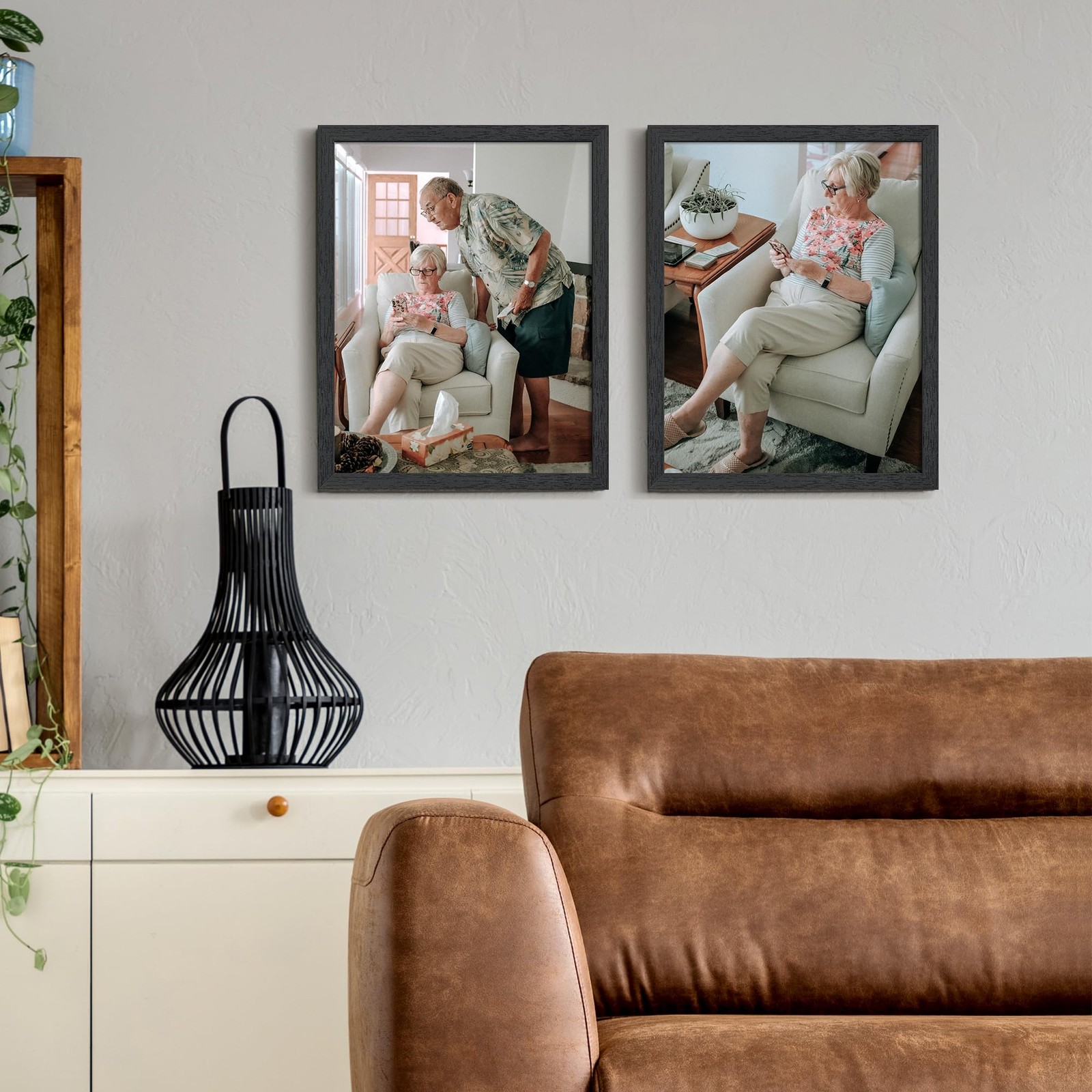 upsimples 11x14 Picture Frame, Wall Gallery Photo Frames with Engineered Wood...