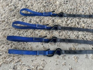 Lot of 4 Kinedyne STEADYMATE Cinchtite 5 Ratchet Tie-Downs 15469 Motorcycle UTV