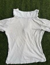 Hysteric Glamour Women  s Cropped Baby Tee Polo Shirt Top