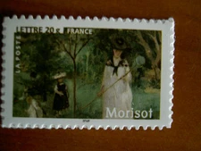 France 3867 Impressionist Morisot Butterfly Hunt In 2006