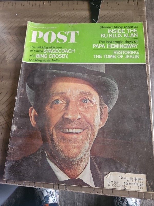 April 9 1966 Post Magazine Bing Crosby