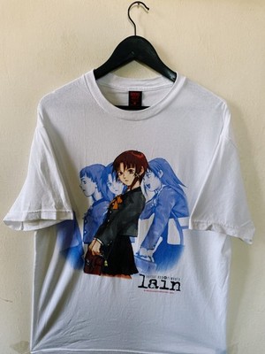Geeks Rule x Serial Experiments Lain Vol. 3 lizenzierte T-Shirts weiß