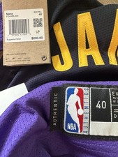 Nike Lebron James Laker LakeShow AUTHENTIC city edition NBA ADV  jersey purple
