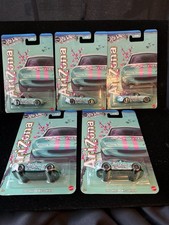 ARIZONA Iced Tea HOT WHEELS SILVER SERIES 1991 Mazda MX-5 Miata 5 pieces! New