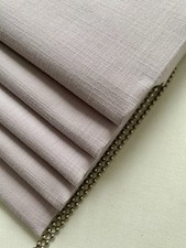 Blackout Roman Blind Lavender Purple 118.5cm Wide x 123cm Drop (no cassette)