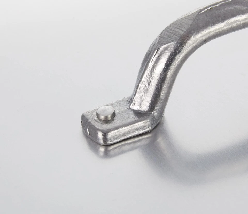 Pentole Agnelli Coperchio Rettangolare Per Rostiera, Alluminio, Argento, 40 x 29 - Immagine 2 di 3