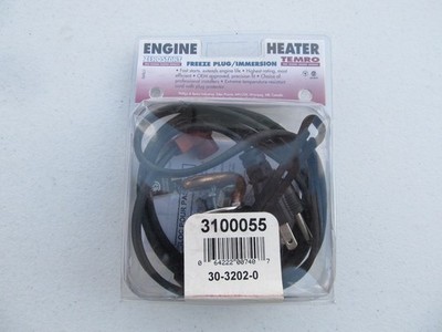 Zerostart 3100055 Engine Block Heater 600 Watt Freeze Plug Bore Diameter 1-5/8''