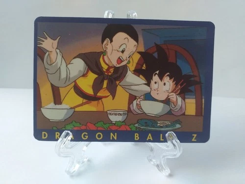 Carte Dragon Ball Z, Panini, VF, série 1. N°67 : Chichi & Son Goten, BE