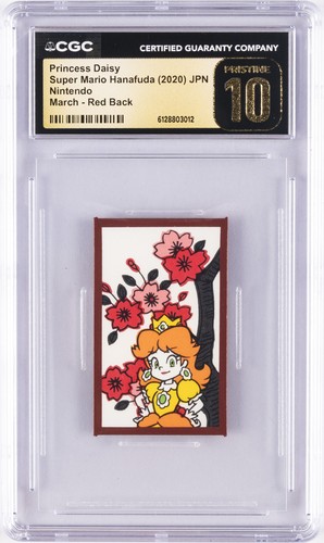 2020 SUPER MARIO HANAFUDA JPN PRINCESS DAISY CGC 10 PRISTINE
