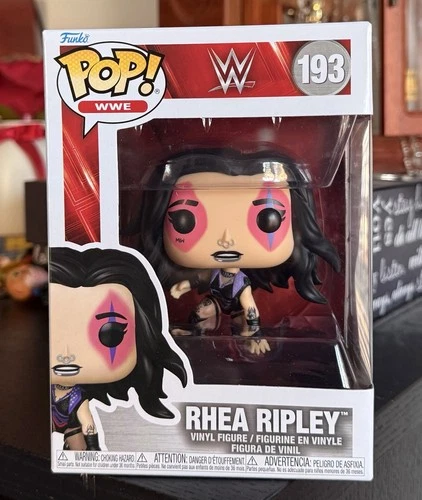 Funko POP! WWE: RHEA RIPLEY (Wrestlemania 41) #193 w/Protector