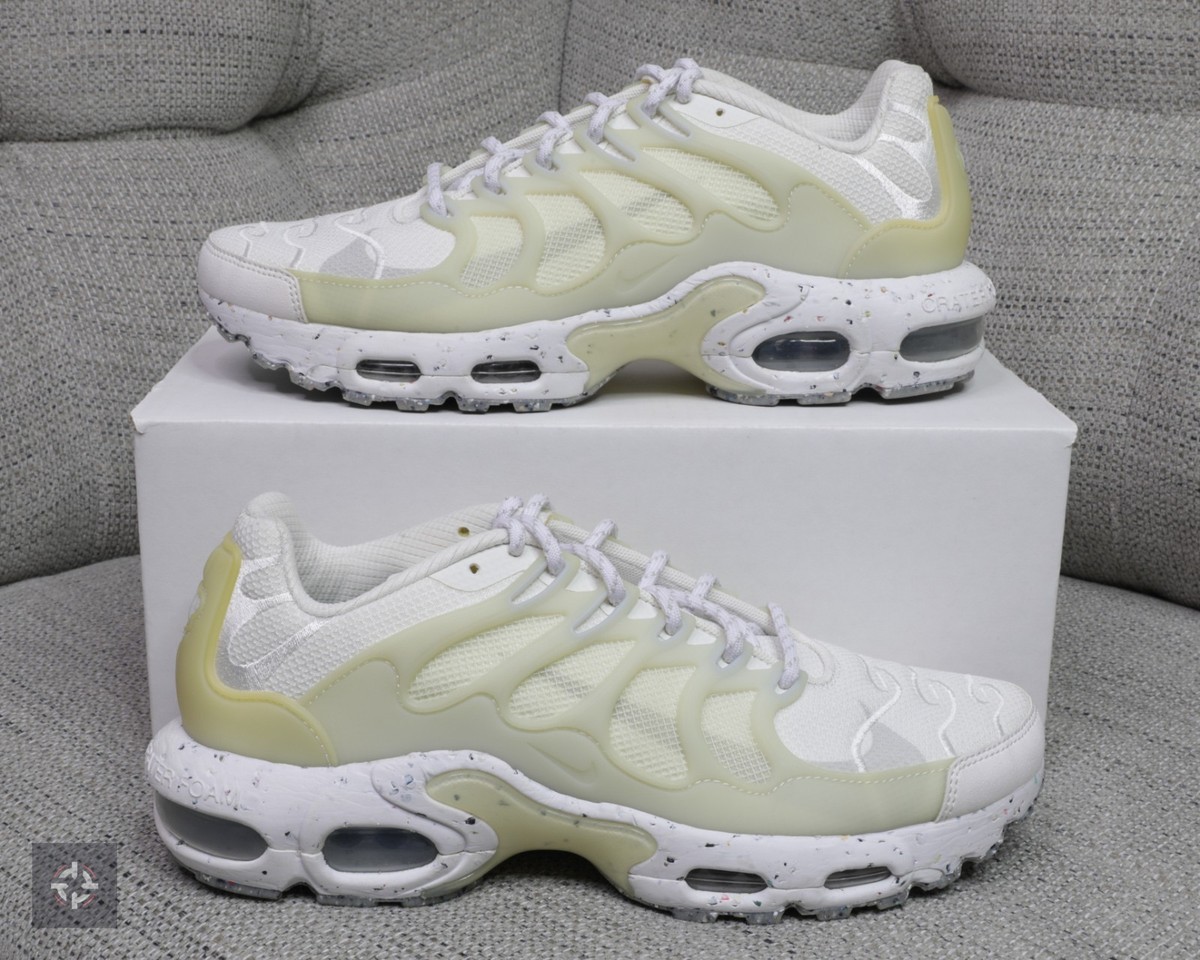 Sz 4.5 - Nike Air Max Terrascape Plus White Pure Platinum Worn DQ3977-100 Nike Air Max Plus Terrascape White Pure Platinum Shoes Men main image 2