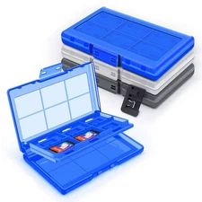 For Nintendo Switch Game Cards, 24 in 1 Game Card Case Holder Box Storage