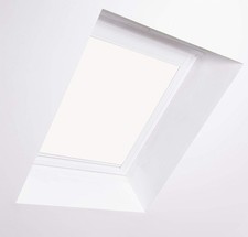 Bloc Skylight Blind 6 (78/118) for Fakro Roof Windows, White Blackout