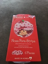 New Strawberry Shortcake Nose Pore Strips. Free Shipping