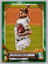 2022 Topps Gypsy Queen Mike Clevinger Green   96