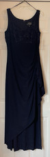 Alex Evenings Women's Dress Size 12 Style 125196 Navy NWT Missing Shawl 