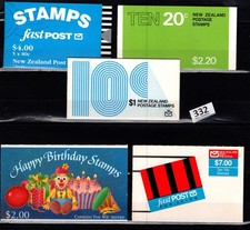 * NEW ZEALAND - MNH - 5 BOOKLETS - CLOWNS - CULTURE