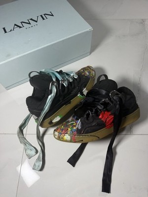 Size 39EU / 6 - 6.5US - Lanvin x Gallery Dept II Curb Sneakers Black NO INSOLES