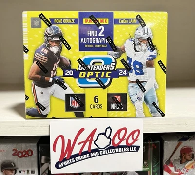 2024 Panini Contenders Optic NFL Football Factory Sealed Hobby Card Box 2 Autos!