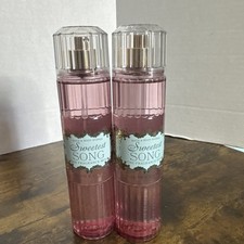 Bath  Body Works Sweetest Song Fine Fragrance Body Spray Mist 8 fl oz 2 Pack 