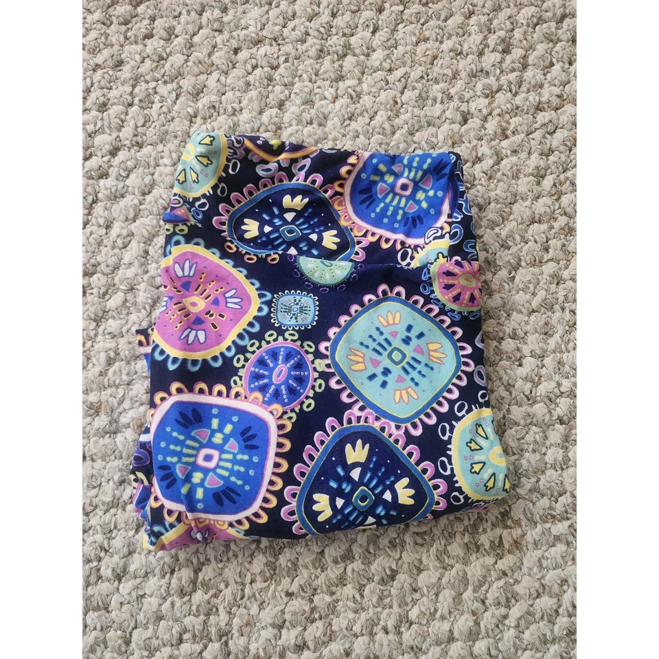 Lote de 4 Leggings Lularoe Alto y Curvilíneo Estampado Geométrico y Abstracto Foto 2 de 4