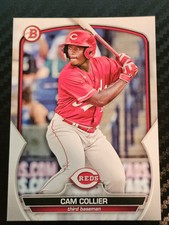 2023 Bowman Draft - #BD-143 Cam Collier (RC) Cincinnati Reds 